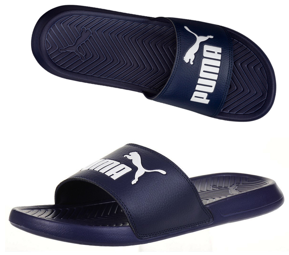 white puma fenty slides